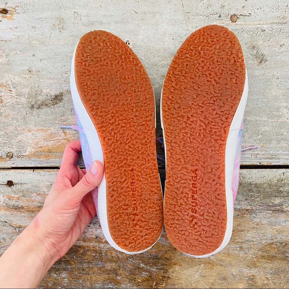 ♥️ LoveShackFancy ♥️ Superga Pastel Multi Sneakers - Picture 11 of 13